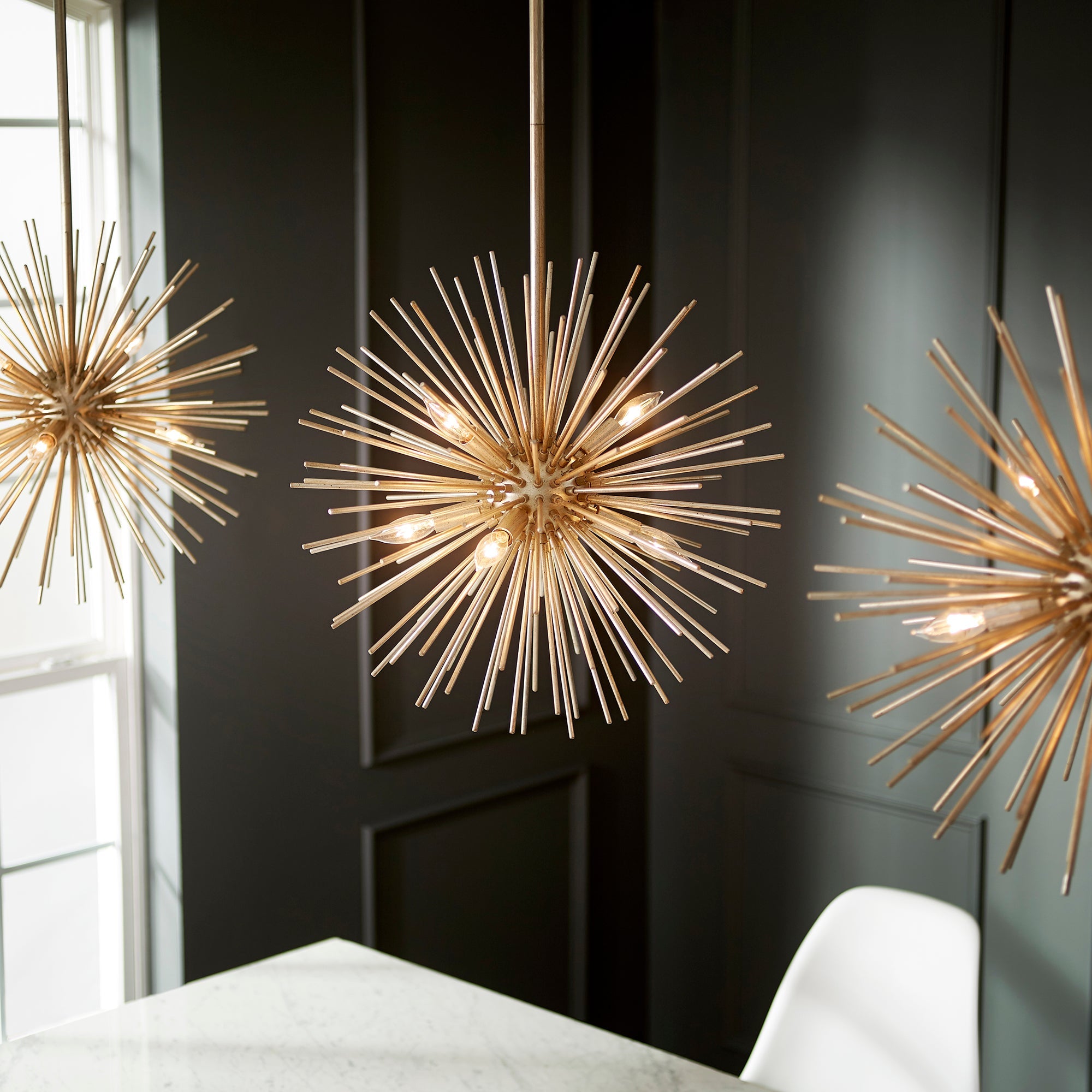 Quorum Electra 600-6-74 Pendant - Gold Leaf