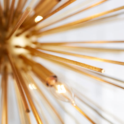 Quorum Electra 600-8-74 Pendant - Gold Leaf