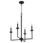 Quorum Eldorado 6005-4-59 Chandelier - Matte Black