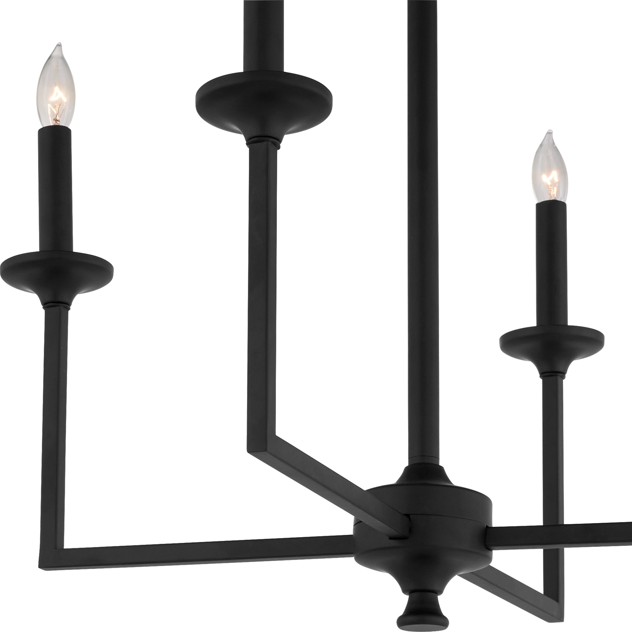 Quorum Eldorado 6005-4-59 Chandelier - Matte Black