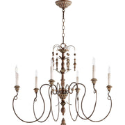 Quorum Salento 6006-6-39 Chandelier - Vintage Copper