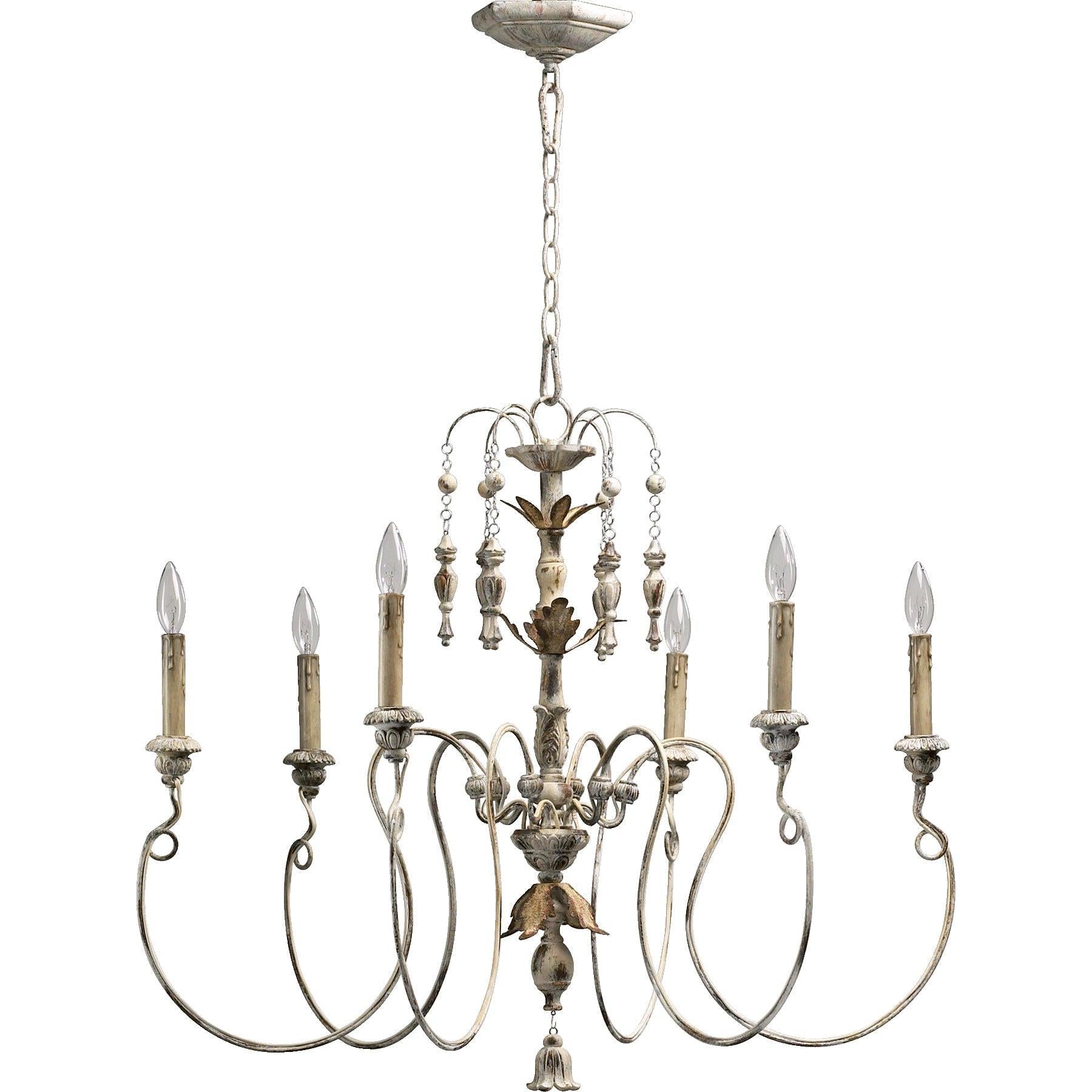 Quorum Salento 6006-6-70 Chandelier - Persian White