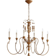 Quorum Salento 6006-6-94 Chandelier - French Umber