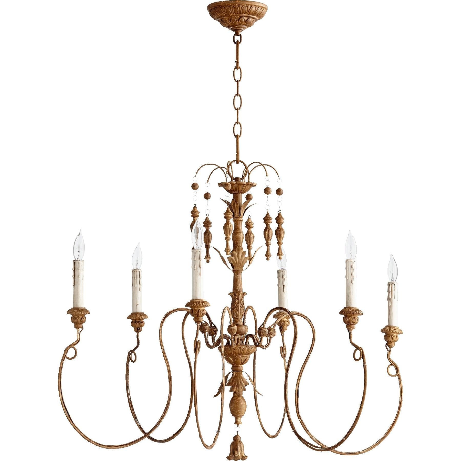 Quorum Salento 6006-6-94 Chandelier - French Umber