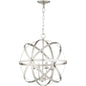 Quorum Celeste 6009-4-65 Chandelier - Satin Nickel