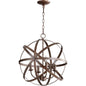 Quorum Celeste 6009-4-86 Chandelier - Oiled Bronze
