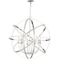 Quorum Celeste 6009-8-62 Chandelier - Polished Nickel