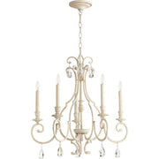Quorum Ansley 6014-5-70 Chandelier - Persian White