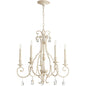 Quorum Ansley 6014-5-70 Chandelier - Persian White