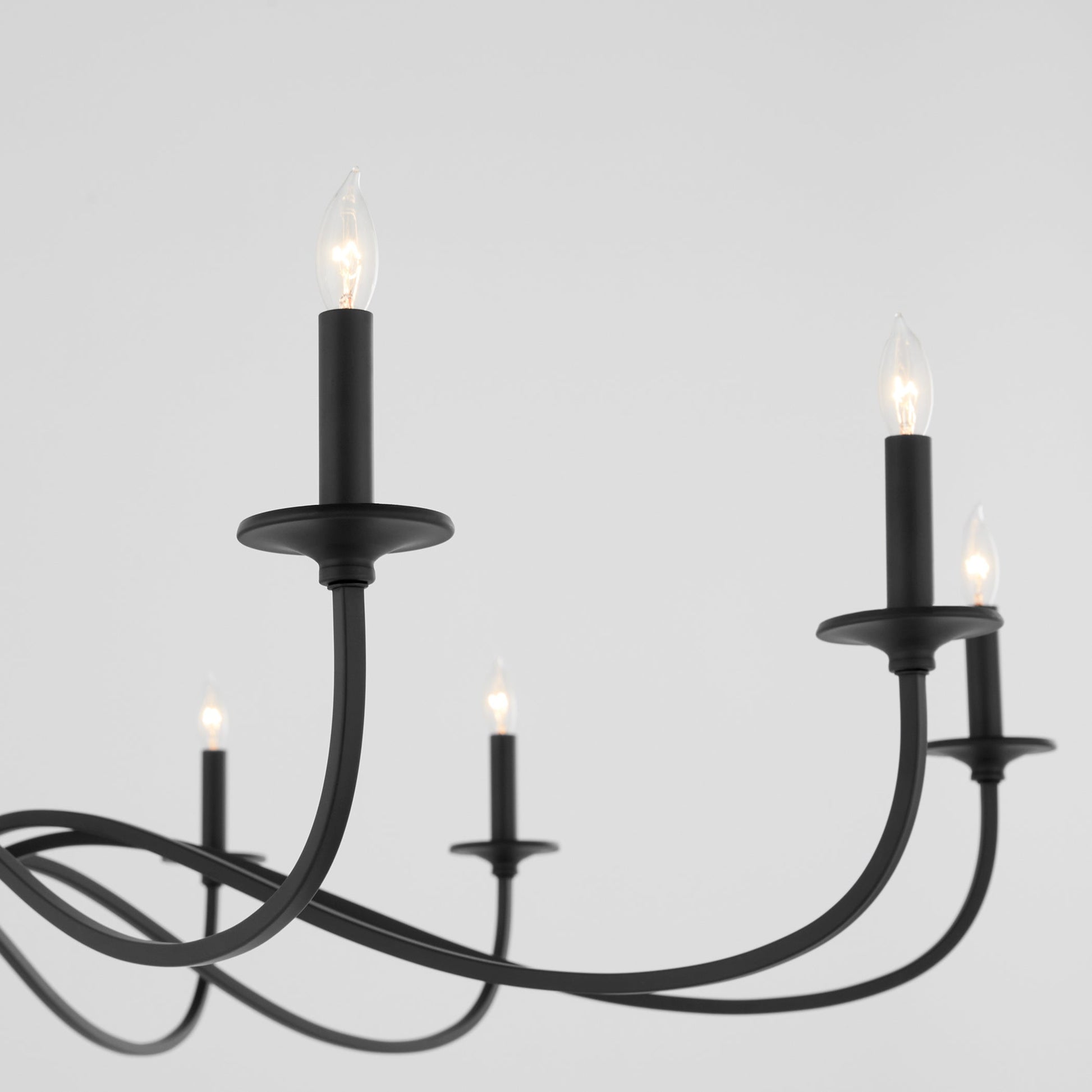 Quorum Maryse 6021-10-59 Chandelier - Matte Black