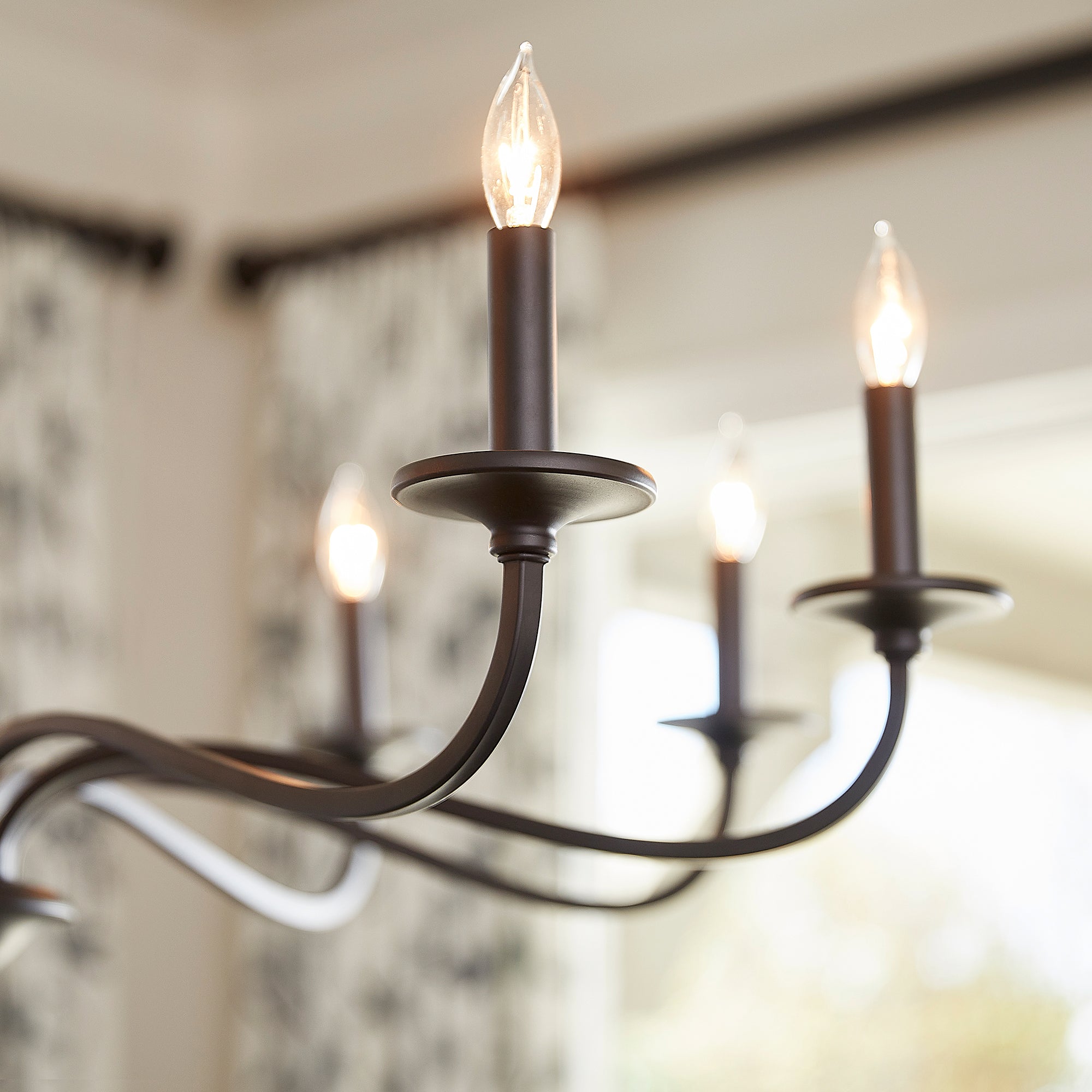 Quorum Maryse 6021-9-59 Chandelier - Matte Black