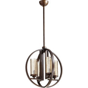 Quorum Julian 603-4-86 Chandelier - Oiled Bronze