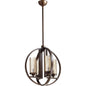 Quorum Julian 603-4-86 Chandelier - Oiled Bronze
