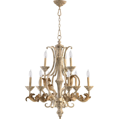 Quorum Florence 6037-9-70 Chandelier - Persian White