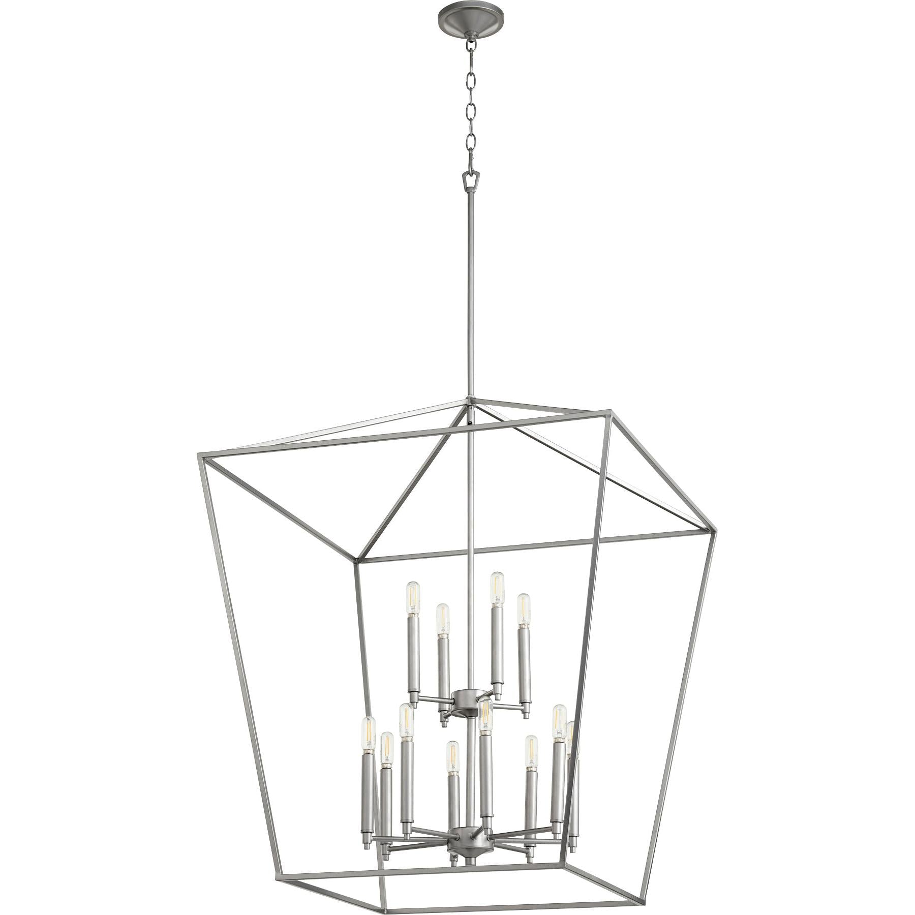 Quorum Gabriel 604-12-64 Entry - Classic Nickel