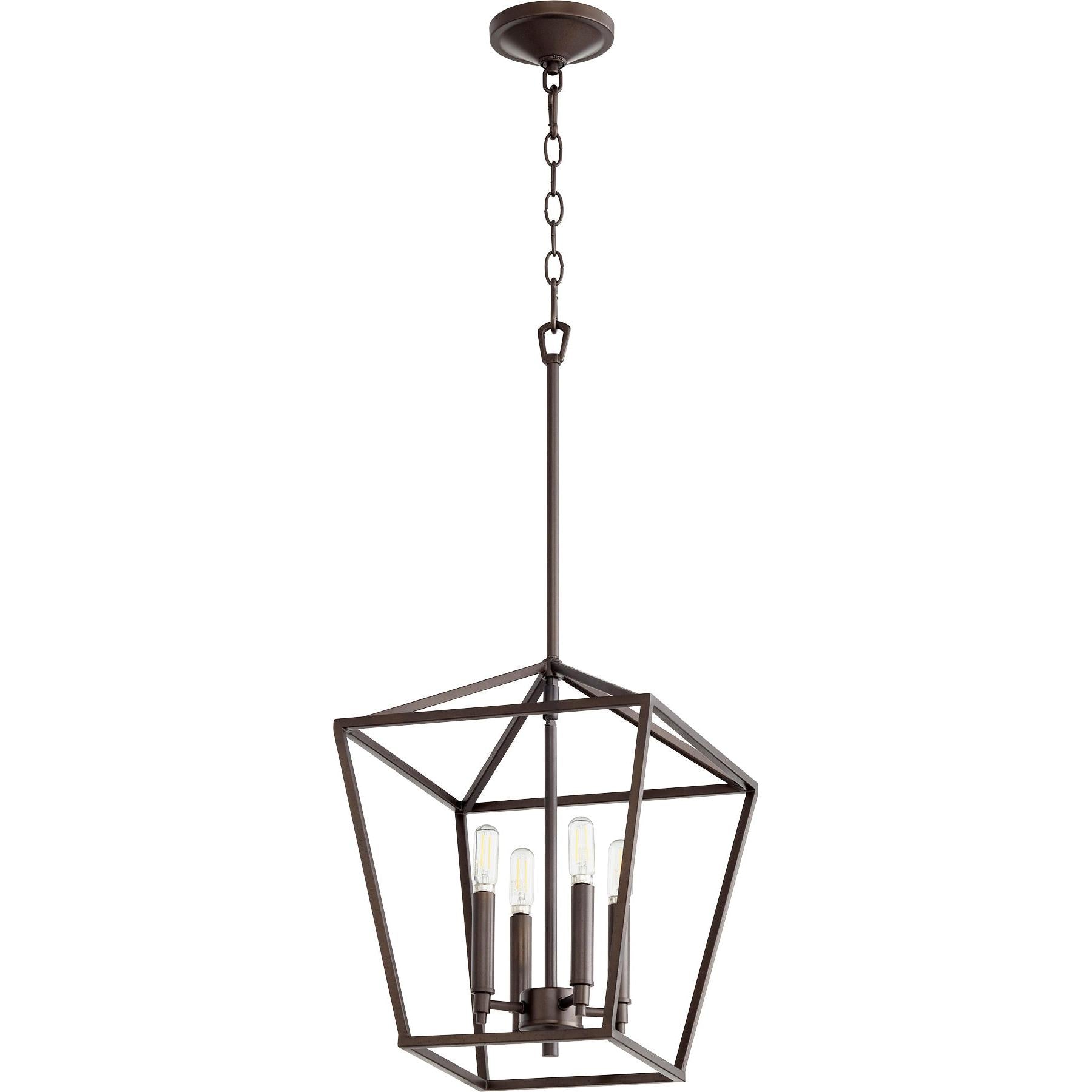 Quorum Gabriel 604-4-86 Entry - Oiled Bronze