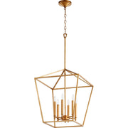 Quorum Gabriel 604-6-74 Entry - Gold Leaf