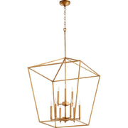 Quorum Gabriel 604-9-74 Entry - Gold Leaf