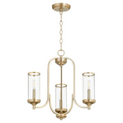 Quorum Collins 6044-3-80 Chandelier - Aged Brass
