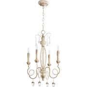 Quorum Venice 6044-4-70 Chandelier - Persian White