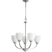Quorum Reyes 6060-5-64 Chandelier - Classic Nickel