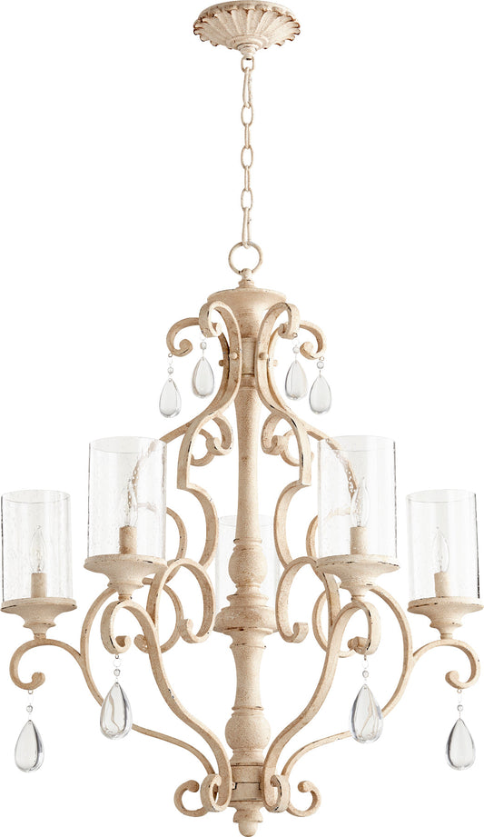 Quorum San Miguel 6073-5-70 Chandelier - Persian White