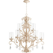 Quorum San Miguel 6073-9-70 Chandelier - Persian White