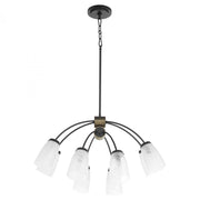 Quorum International 6077-8-59 Chandelier Contemporary - Matte Black
