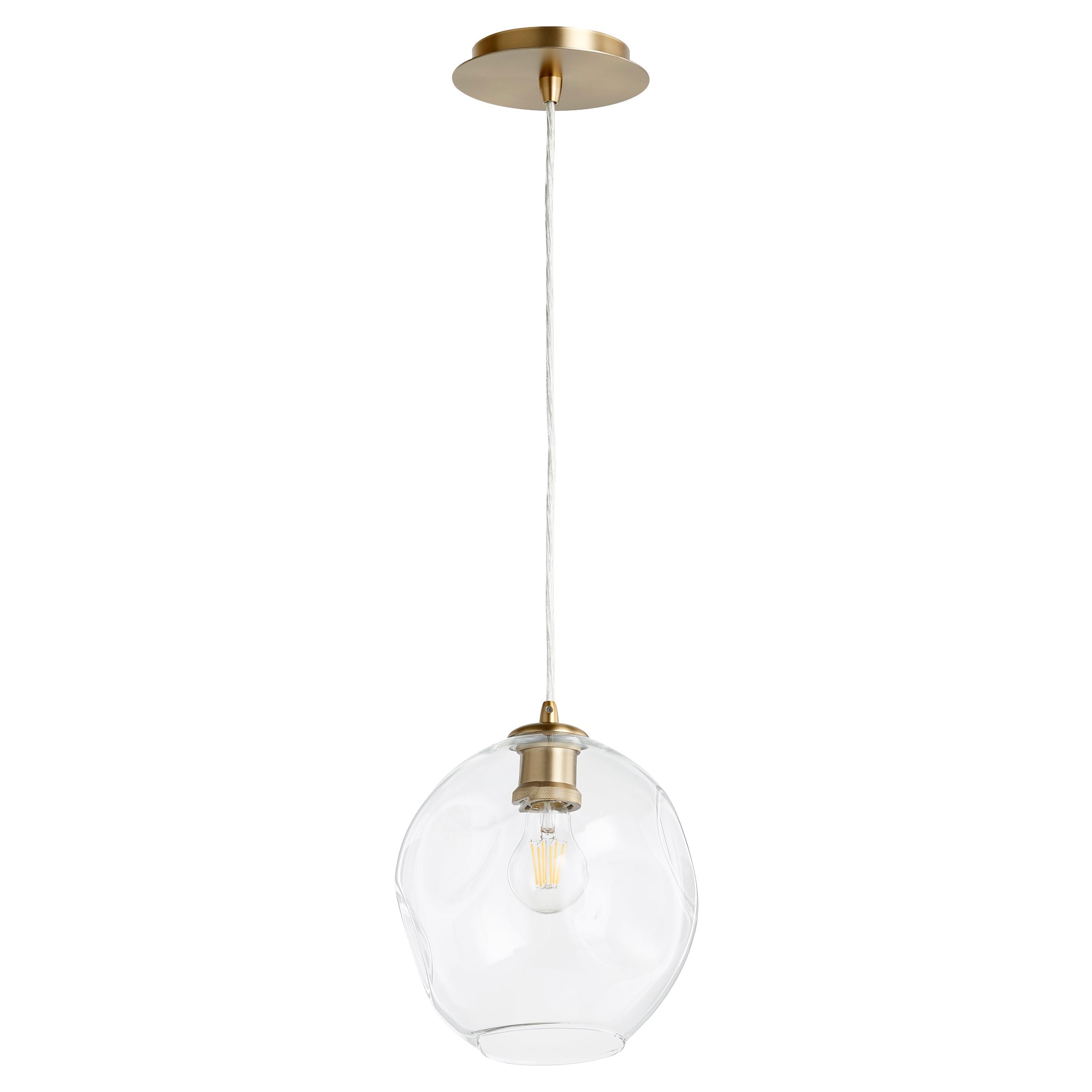 Quorum Numen 61-80 Pendant - Aged Brass