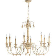 Quorum Salento 6106-8-70 Chandelier - Persian White