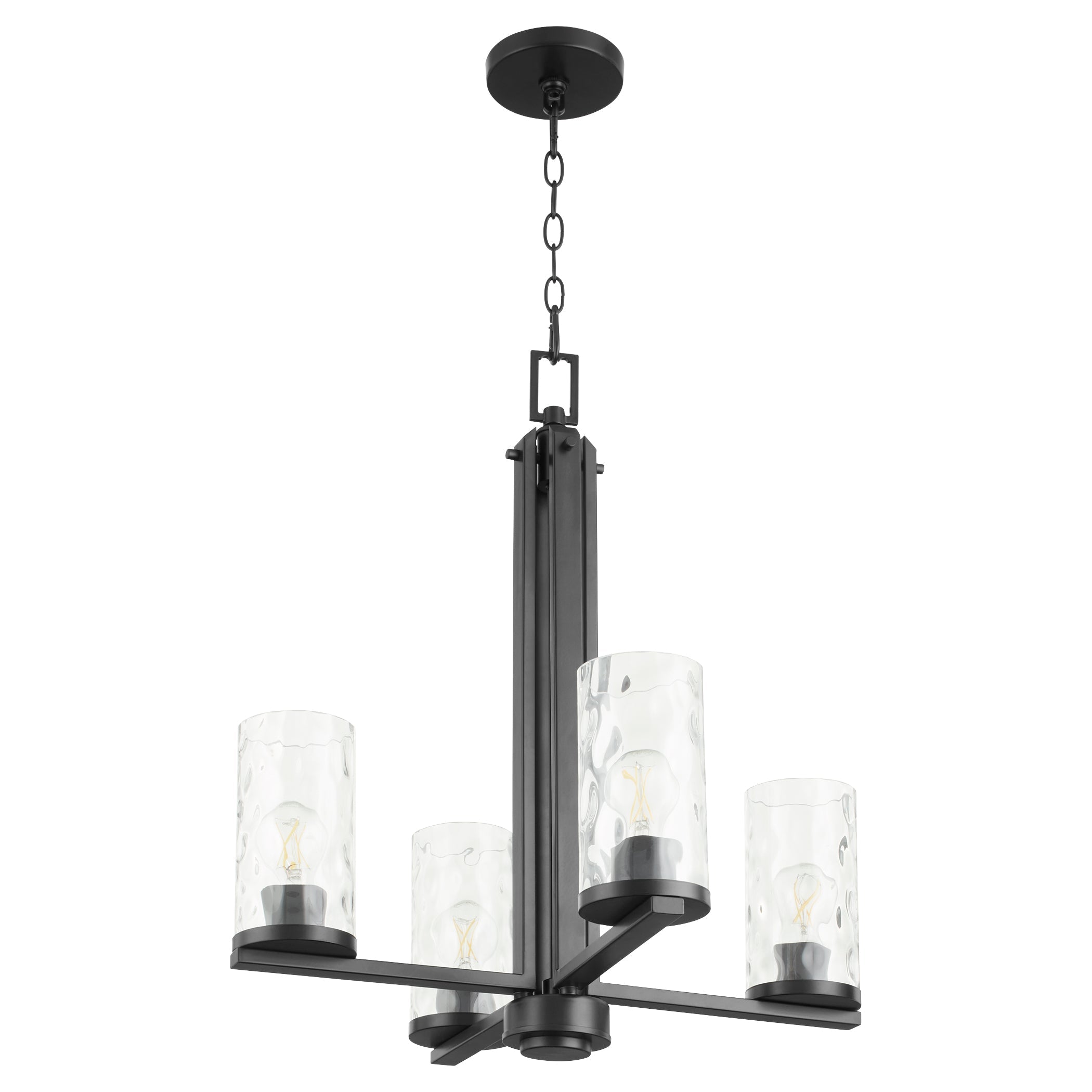 Quorum Steinway 6111-4-59 Chandelier - Matte Black