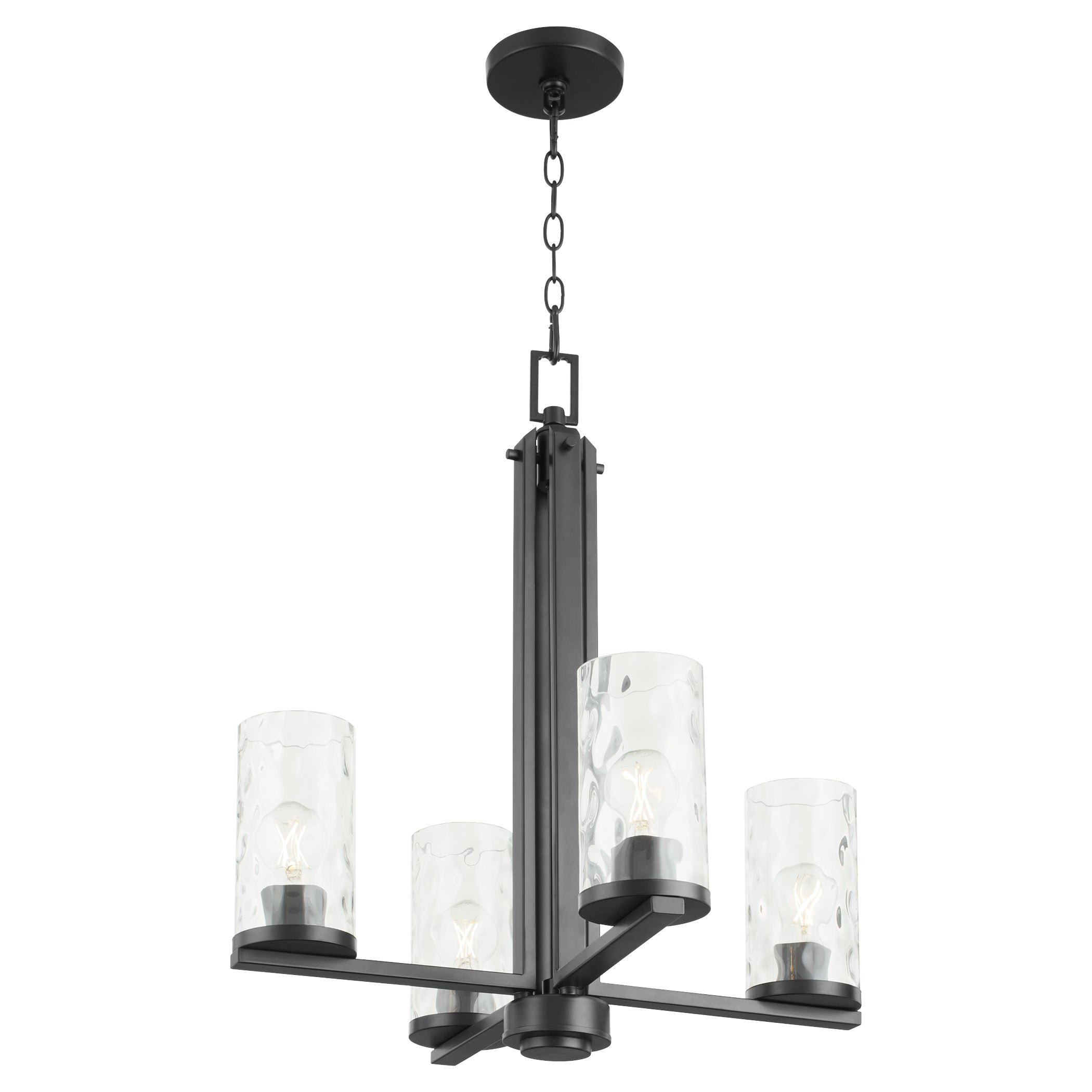 Quorum Steinway 6111-4-59 Chandelier - Matte Black