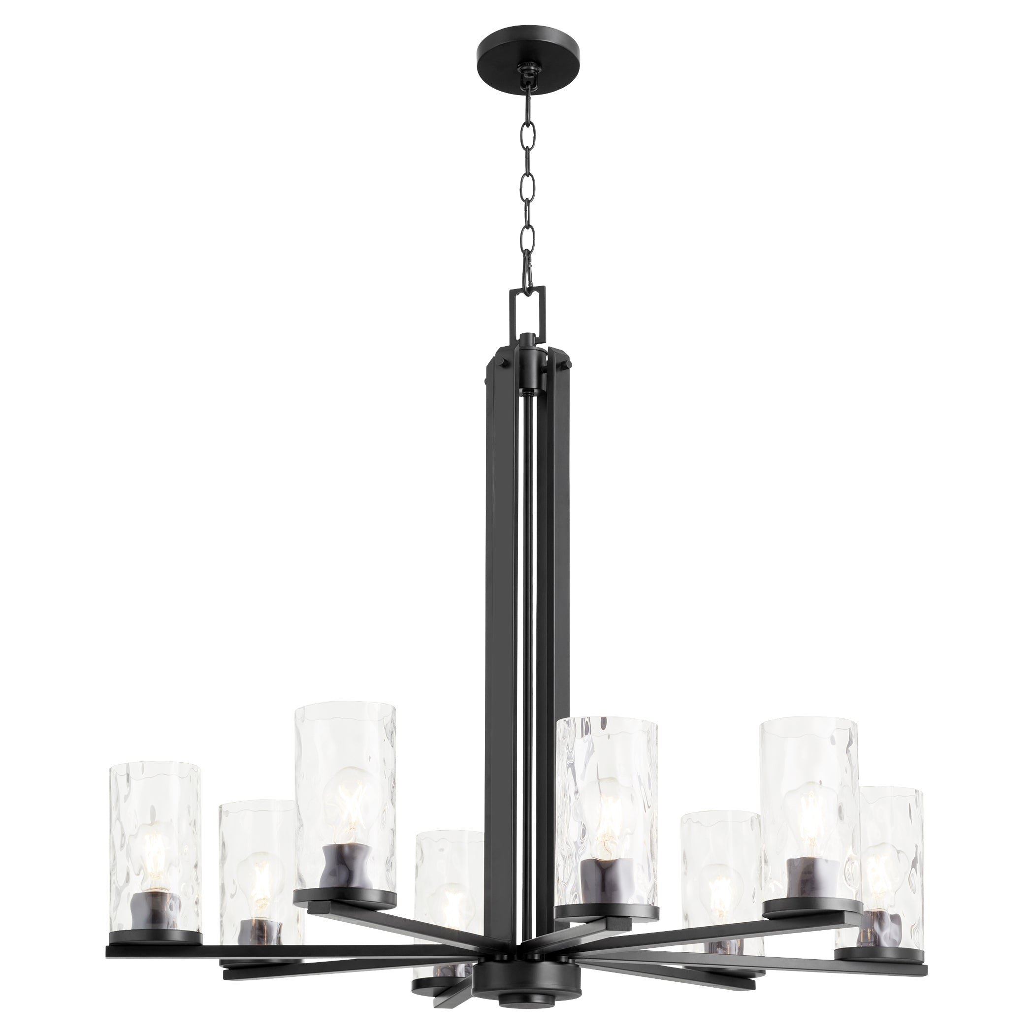 Quorum Steinway 6111-8-59 Chandelier - Matte Black