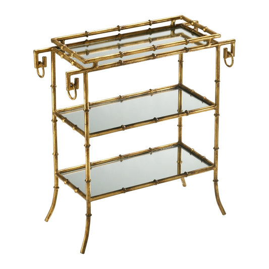 Cyan Design 04208 Bamboo Tray Table - Gold