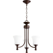 Quorum Rossington 6122-3-86 Chandelier - Oiled Bronze