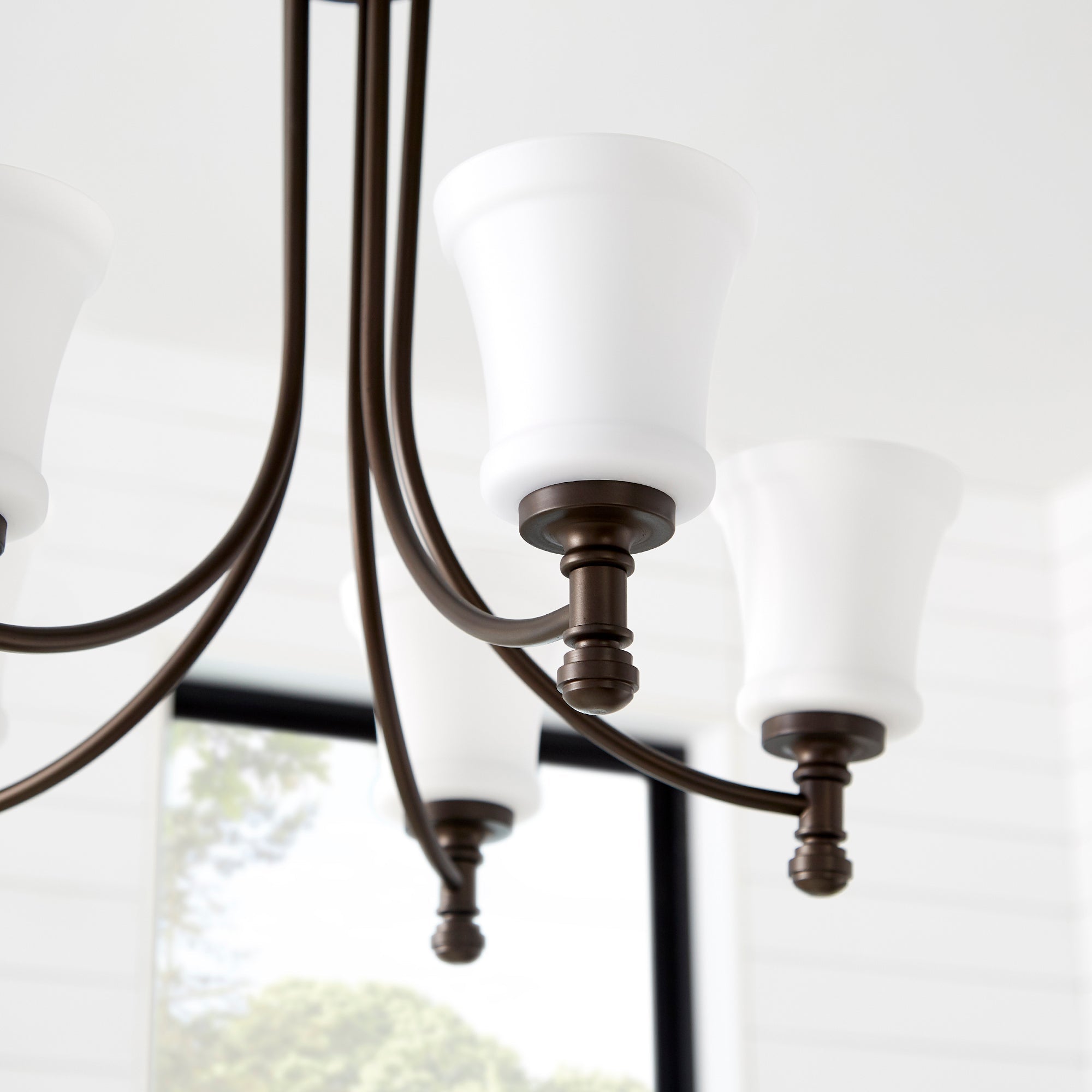 Quorum Rossington 6122-5-86 Chandelier - Oiled Bronze
