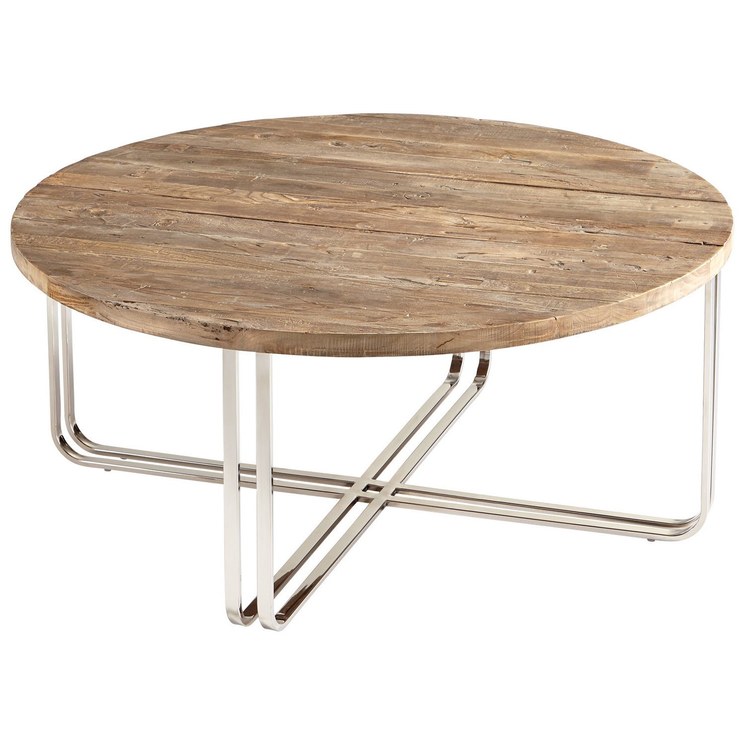 Cyan Design 06561 Montrose Coffee Table - Black Forest Grove And Chrome