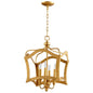 Cyan Design 06583 Milan Pendant - 4-Light - Gold Leaf - Medium