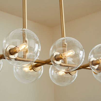 Quorum Rovi 6132-8-80 Chandelier - Aged Brass