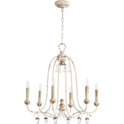 Quorum Venice 6144-6-70 Chandelier - Persian White