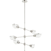 Quorum Menlo 617-6-62 Chandelier - Polished Nickel N/a