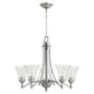 Quorum Aspen 6177-5-64 Chandelier - Classic Nickel