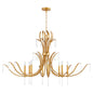 Quorum Majesty 620-8-74 Chandelier - Gold Leaf