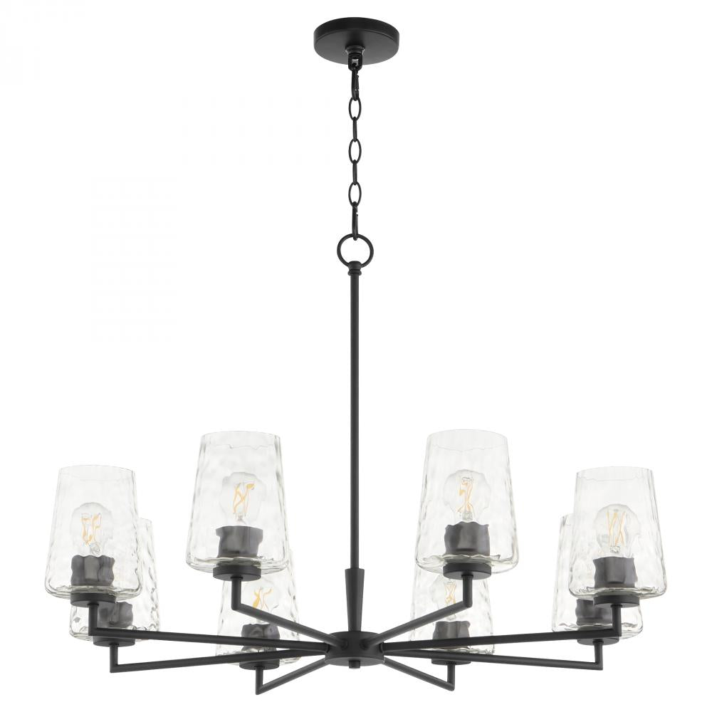 Quorum International GOODWIN 6204-8-59 Chandelier Contemporary - Matte Black