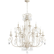 Quorum Ariel 6205-12-70 Chandelier - Persian White