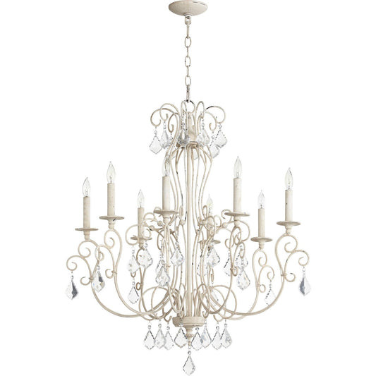 Quorum Ariel 6205-8-70 Chandelier - Persian White