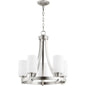 Quorum Lancaster 6207-5-65 Chandelier - Satin Nickel