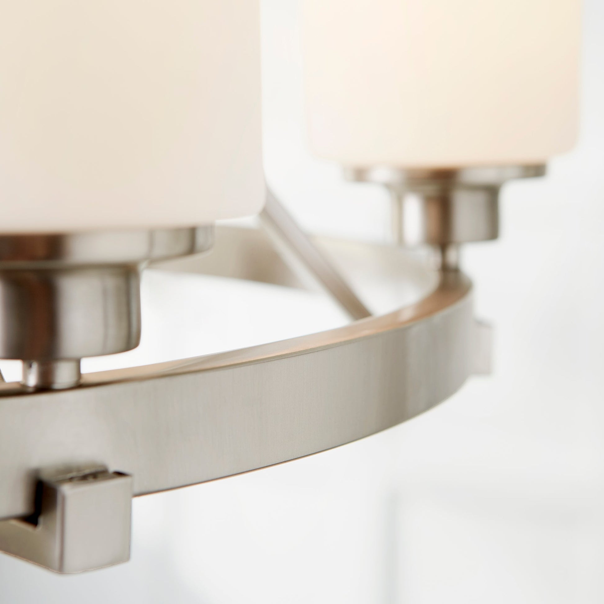 Quorum Lancaster 6207-6-65 Chandelier - Satin Nickel