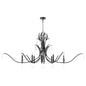 Quorum Majesty 621-8-59 Chandelier - Matte Black