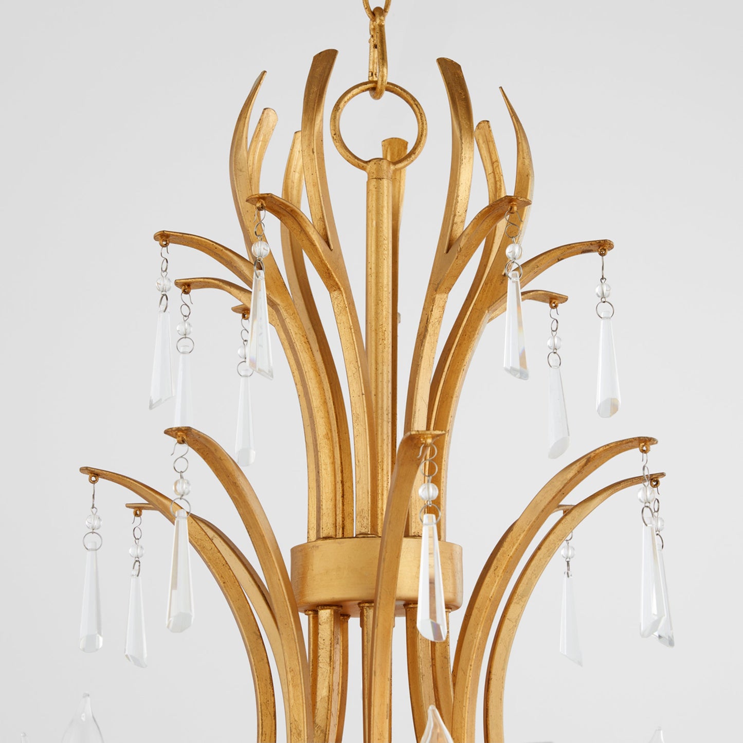 Quorum Majesty 621-8-74 Chandelier - Gold Leaf